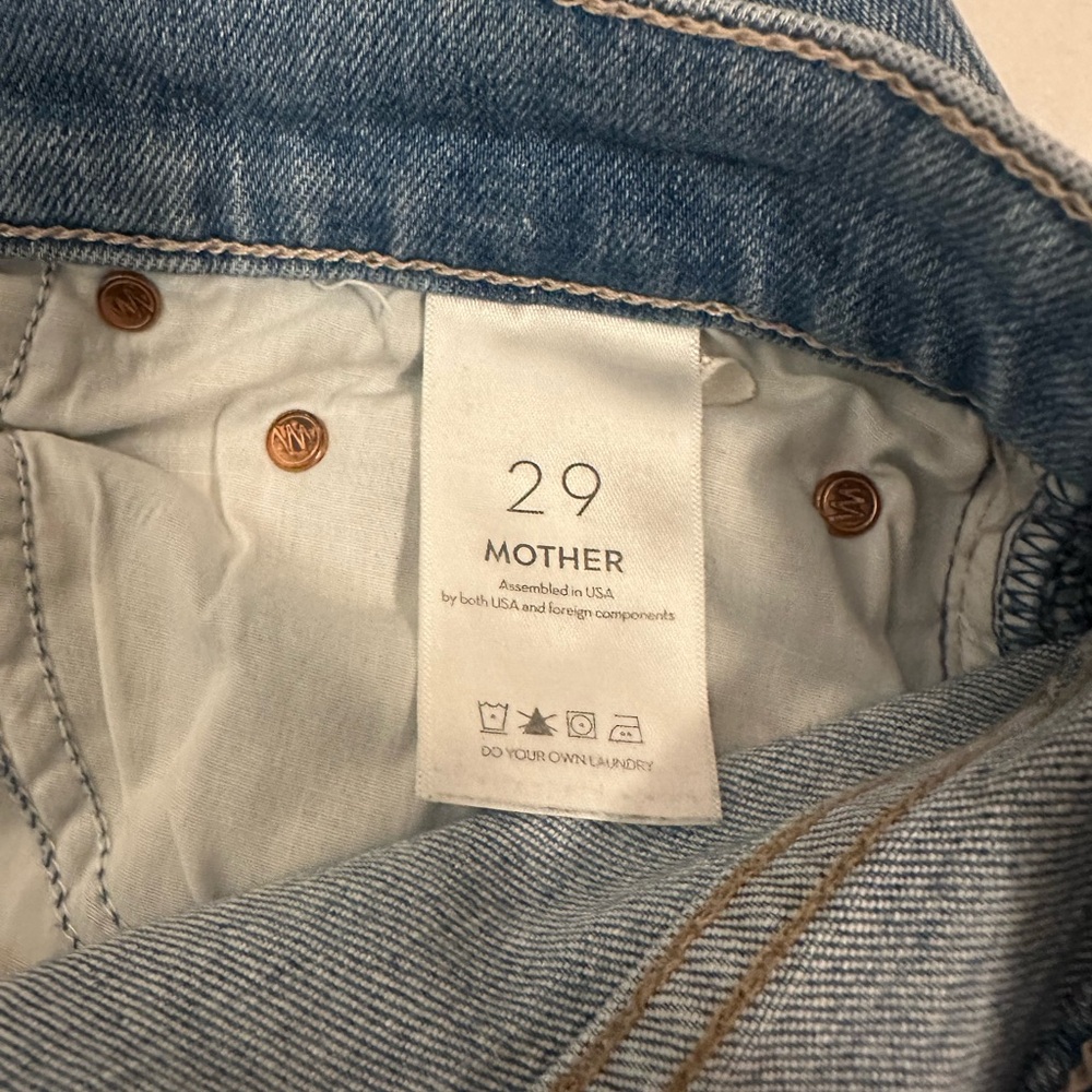 MOTHER ‘THE TOMCAT’ jeans size 29 - Picture 4 of 4